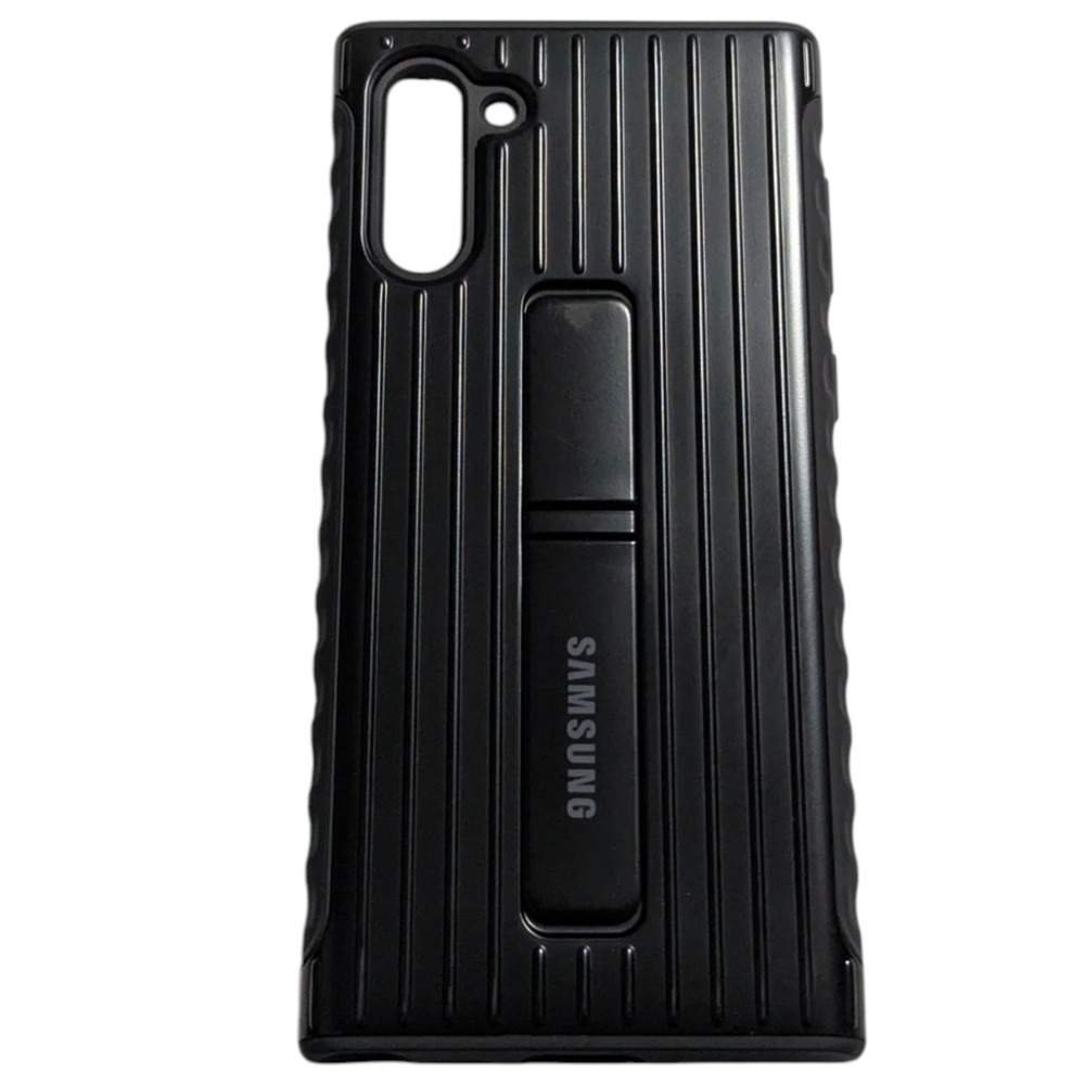 V4-U Samsung Rugged Protective Cover for Samsung Galaxy Note10 Kickstand - Black